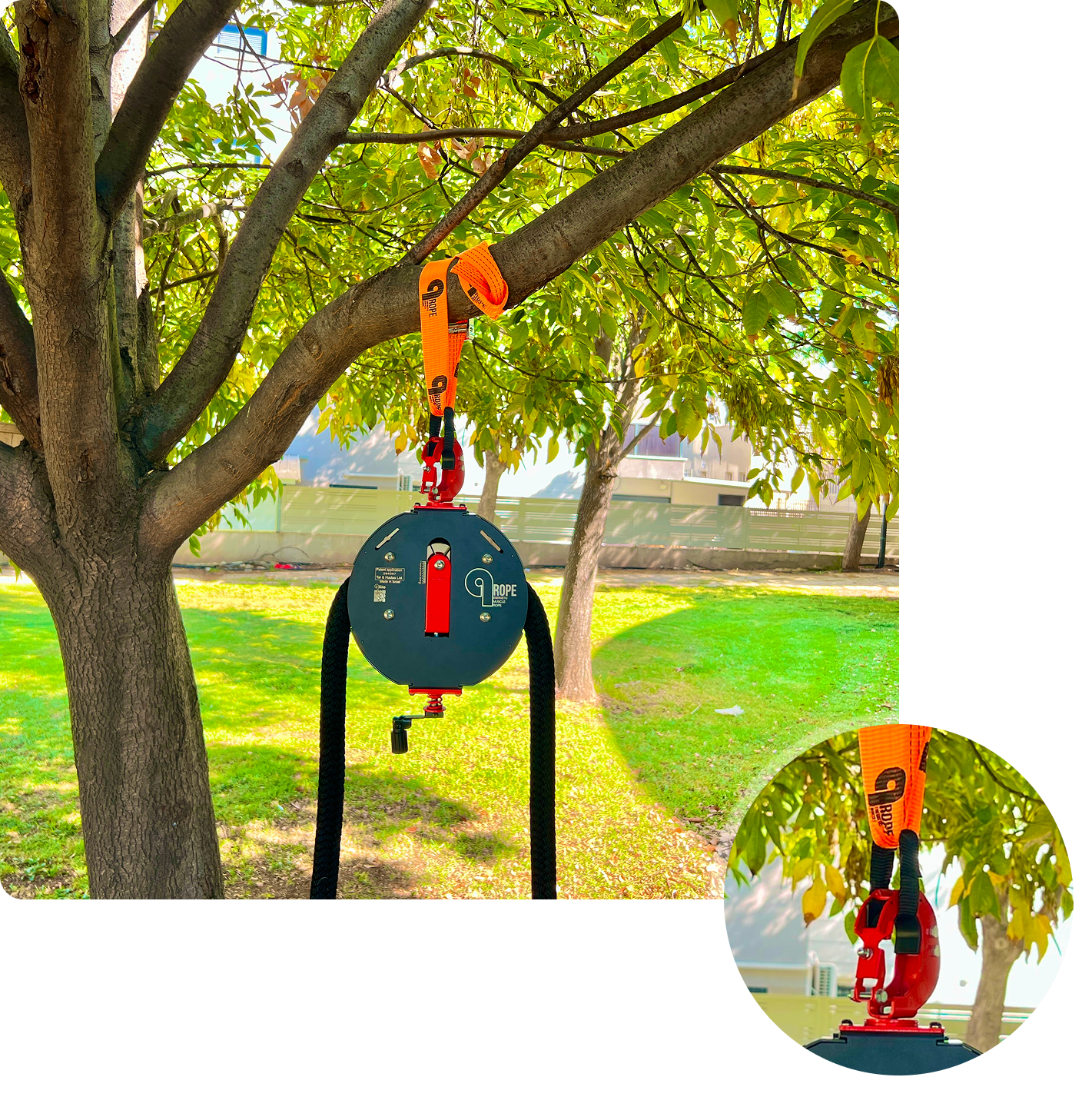 Quir Rope Q-Rope מתקן מהפכני לחיזוק שרירי הגוף בכל הרמות - Qrope